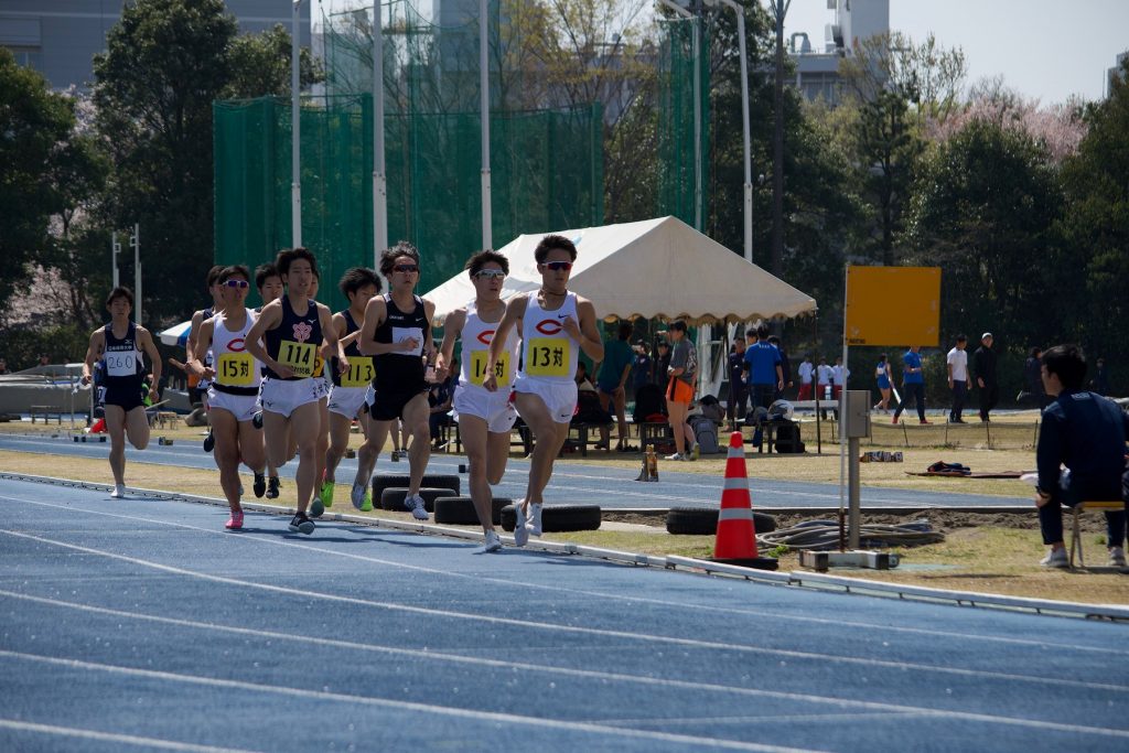 2019-04-06 日体大対抗戦 1500m 00:03:48.19
